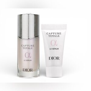 2pc Nwot Dior Capture Totale Le Sérum Travel Size